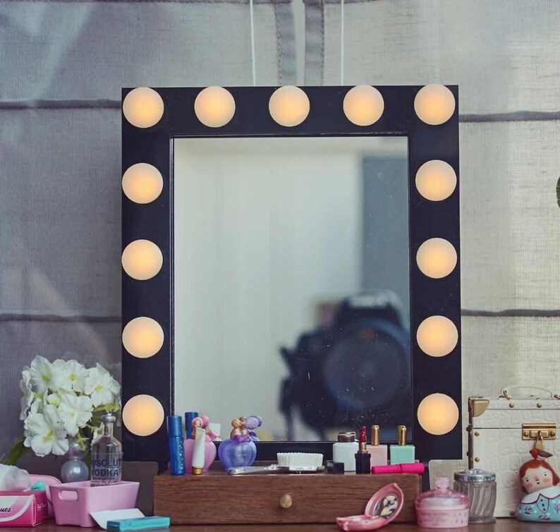 In stock 1/6 blythe Barbie makeup mirror with led for Barbie Etsy