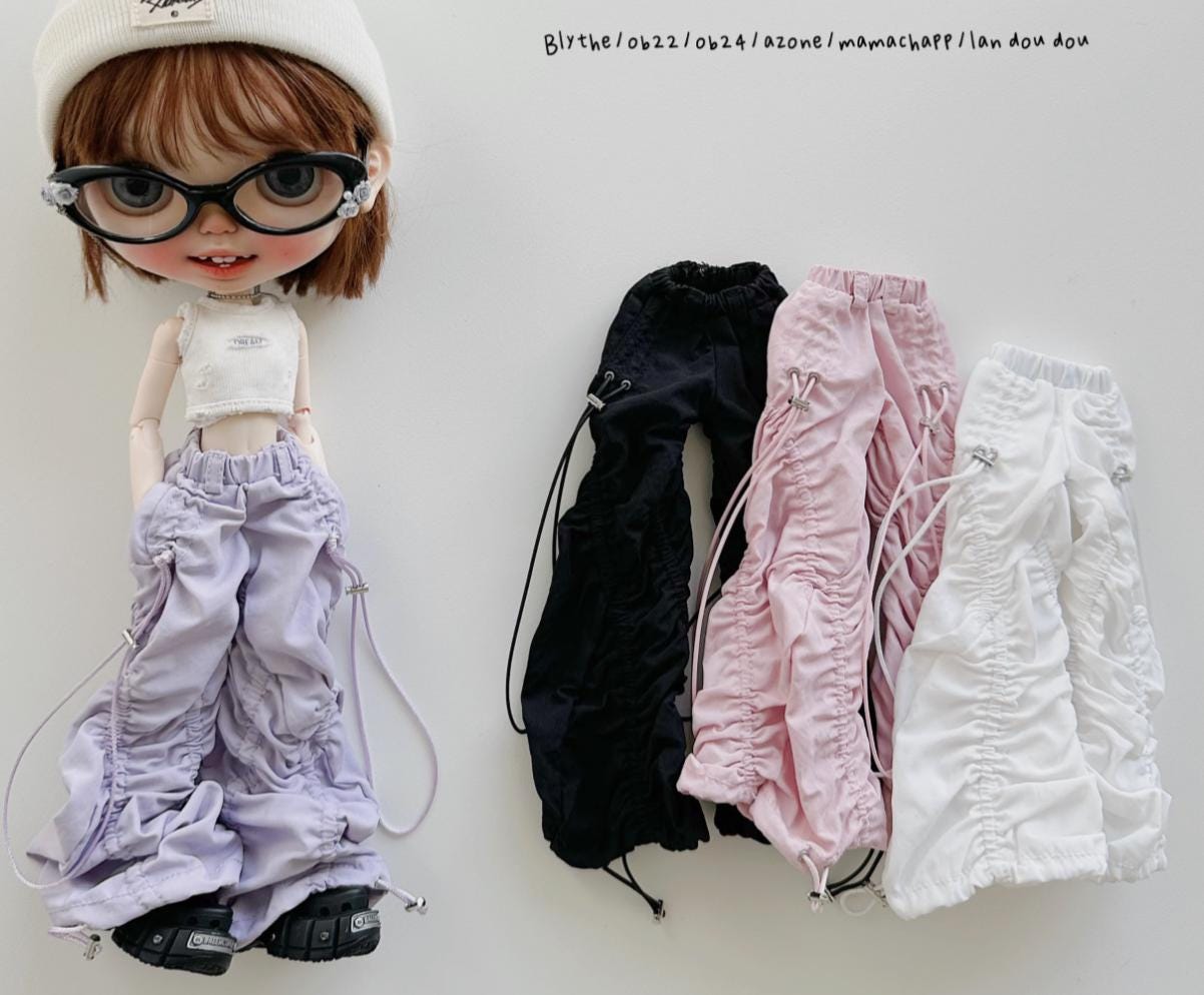 ハンドメイドブライスドールパンツ：OB22/OB24ズボン momoko bjd 