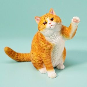 Auf Lager Miniaturen katze für puppe mini katze für puppe ob11 katze blythe katze für momoko licca doll 12 zoll BJD Qbaby puppe