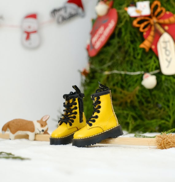 In Stock 1 6 Scale Leather Doll Boots Blythe Shoes Blythe Doll