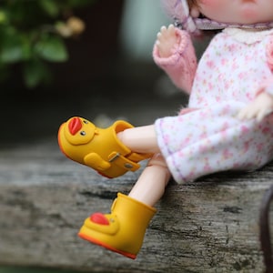OB11 Doll Shoes: Boots for Obitsu11, Piccodo 9, Luke Lulu