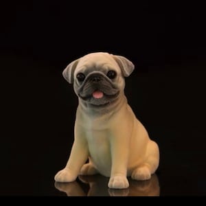 In stock 1/6 miniature dog for doll blythe doll Jacoosun Rou 12&#39;&#39; action figure&#39;s dog