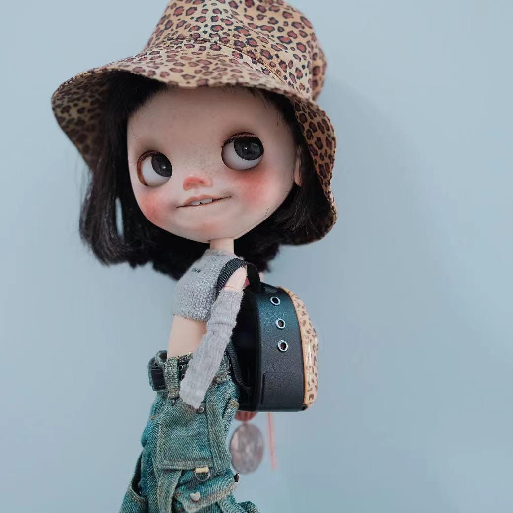Miniature Doll Backpack: Blythe, BJD, Qbaby, Action Figure Pet