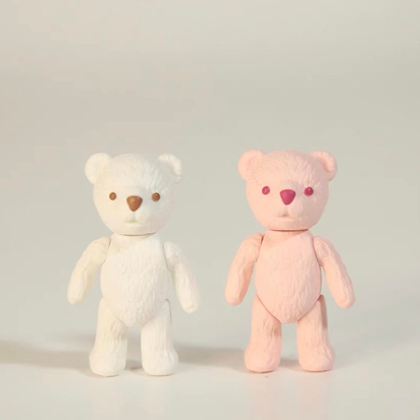 ミニチュア可動クマ関節：プラスチック人形用品（3.5 x 2 cm） - Etsy 日本