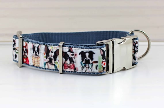 Dog collar french bulldog outlet