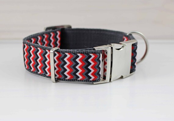 Zig Zag Webbing: Red & Natural Zig Zag Webbing: Red & Natural