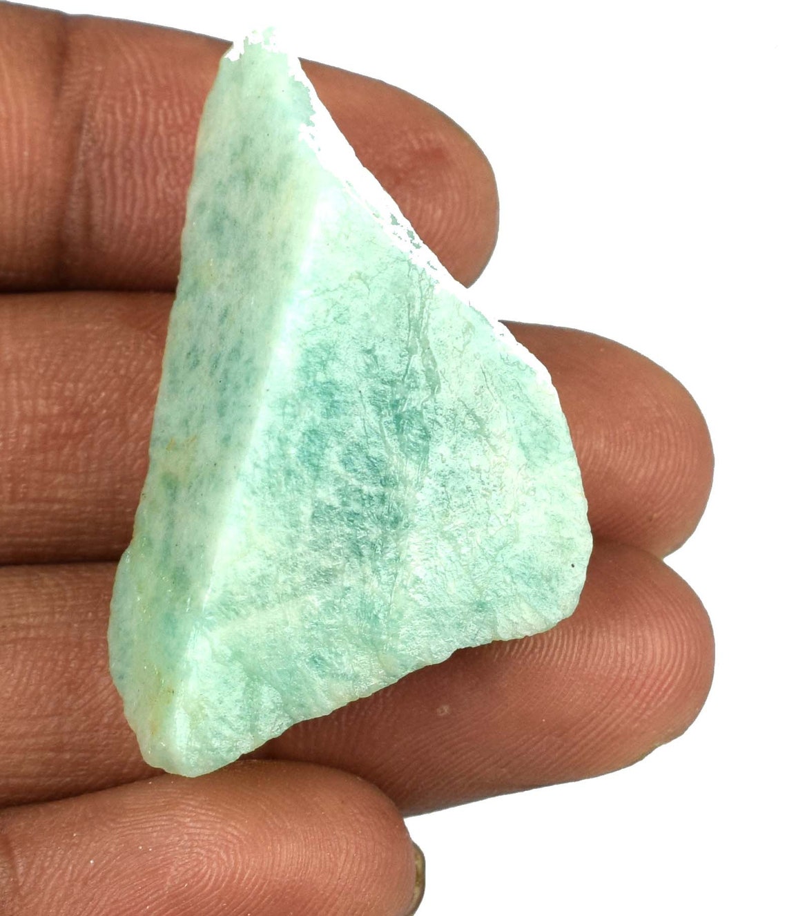 Natural 91.25 Ct Green Amazonite Healing Gemstone Rough | Etsy