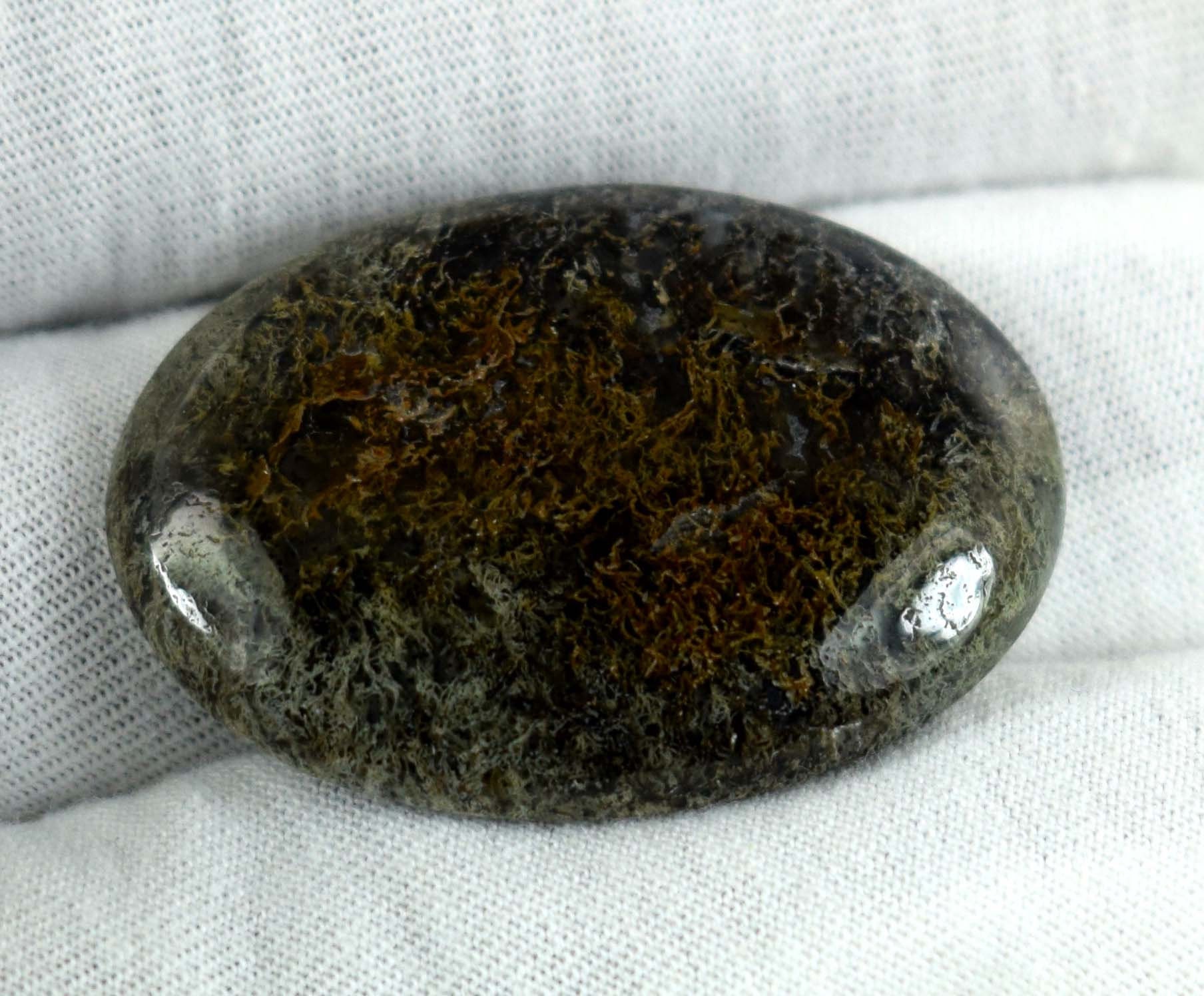 100% Natural Multi-Color Moss Agate Mexican Healing Gemstone | Etsy