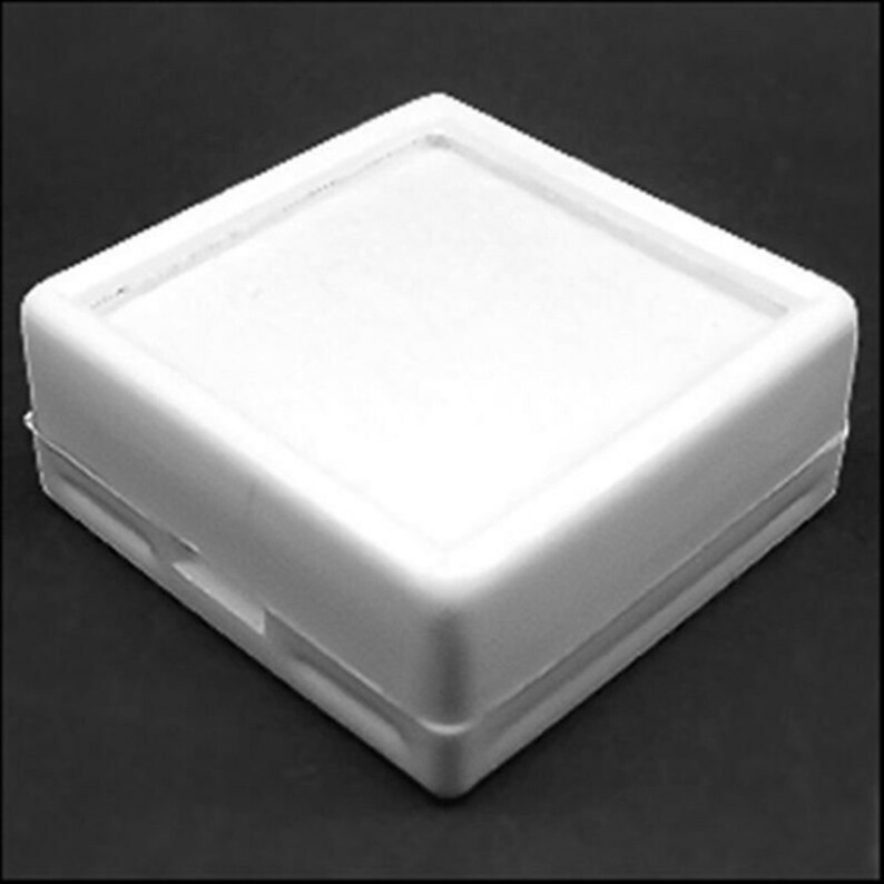 30 /& 42 mm White Plastic 200 Pcs10 Pack GemstoneDiamond Collection Put Box