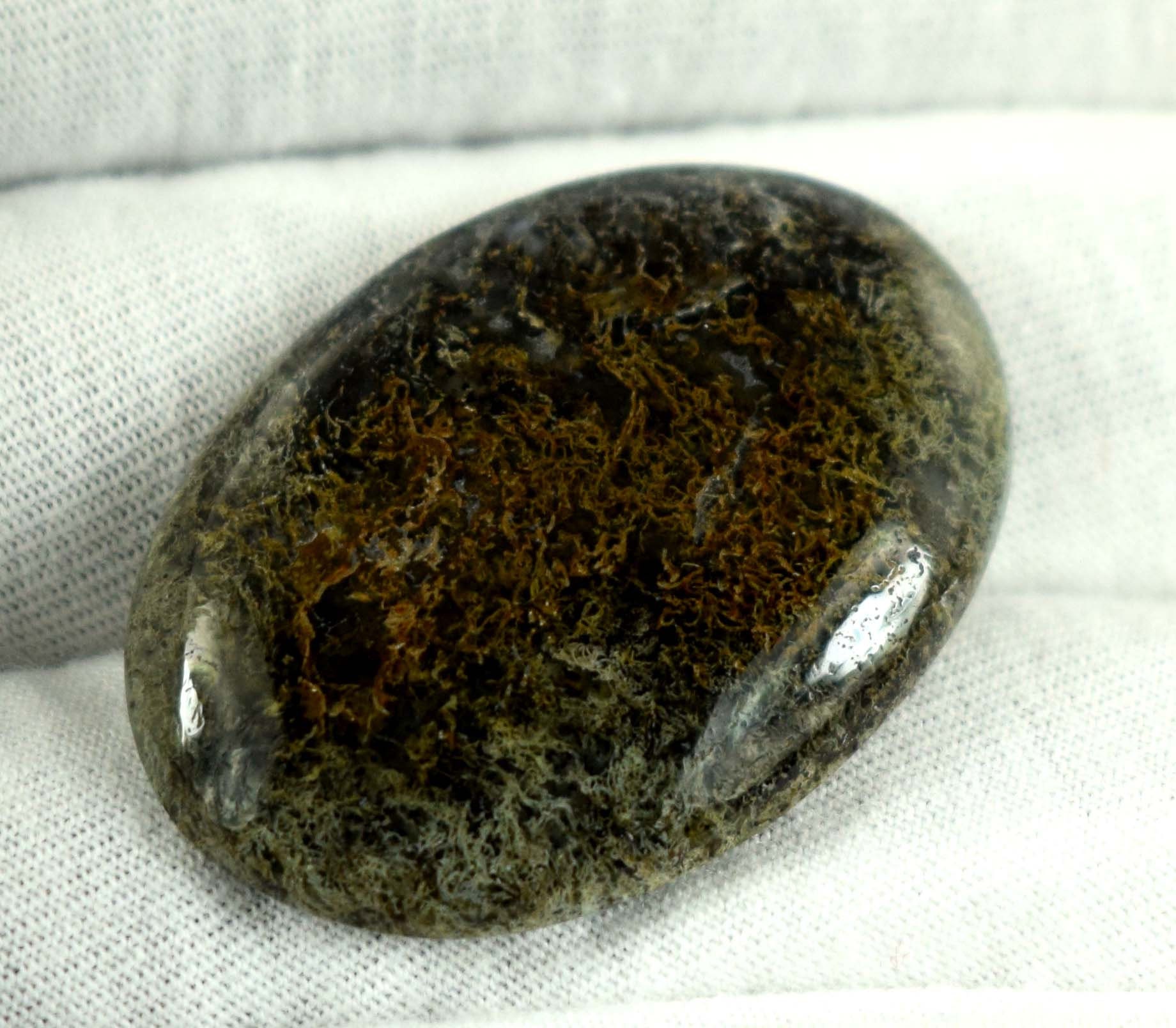 100 Natural MultiColor Moss Agate Mexican Healing Gemstone Etsy