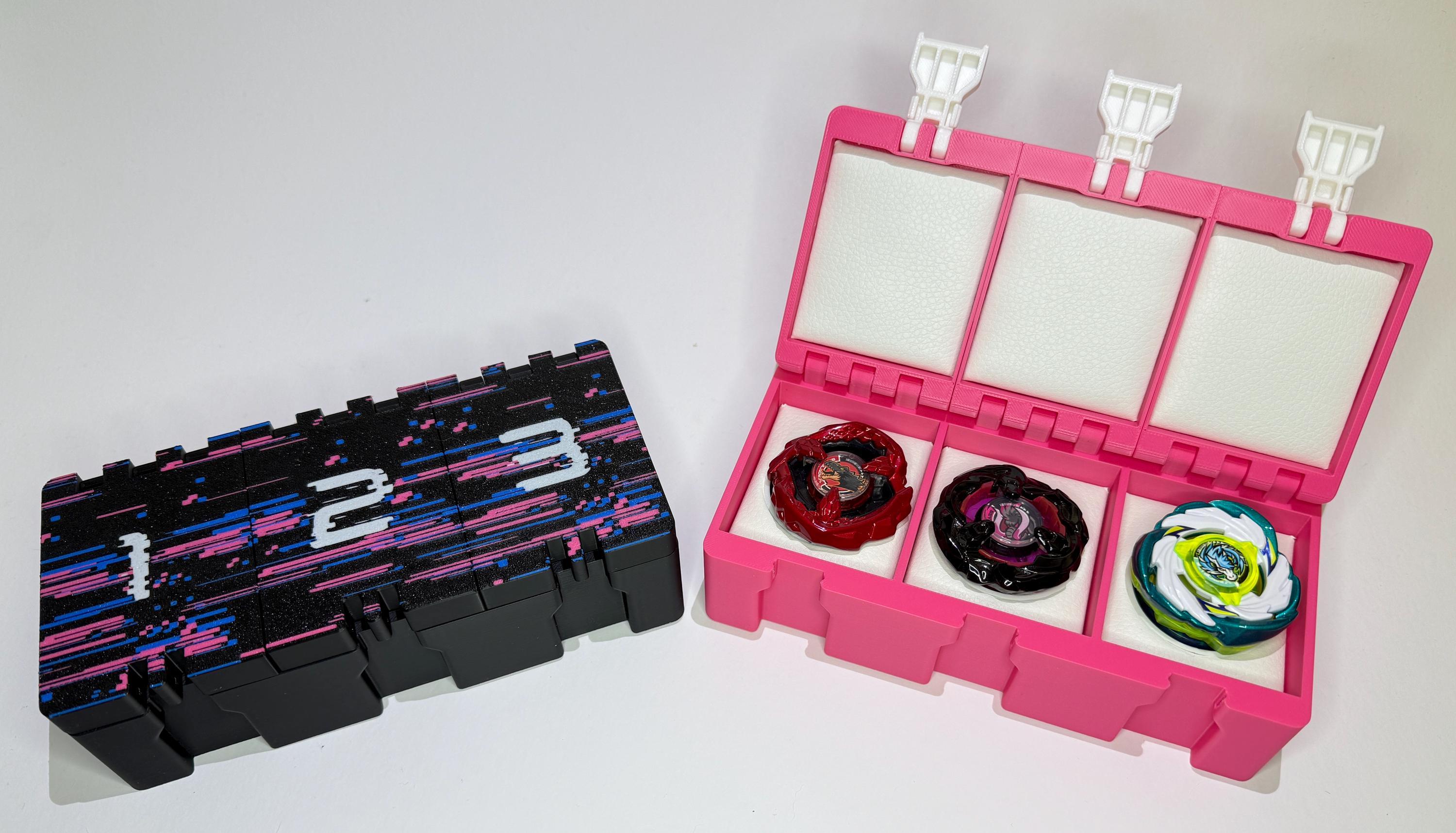 LEDE 3box DUAD 1box 未開封セット Xvault Beyblade X 3D Printed Deck Box - Etsy