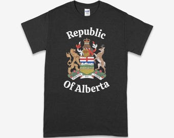 Republic of Alberta T-shirt (Made to Order)