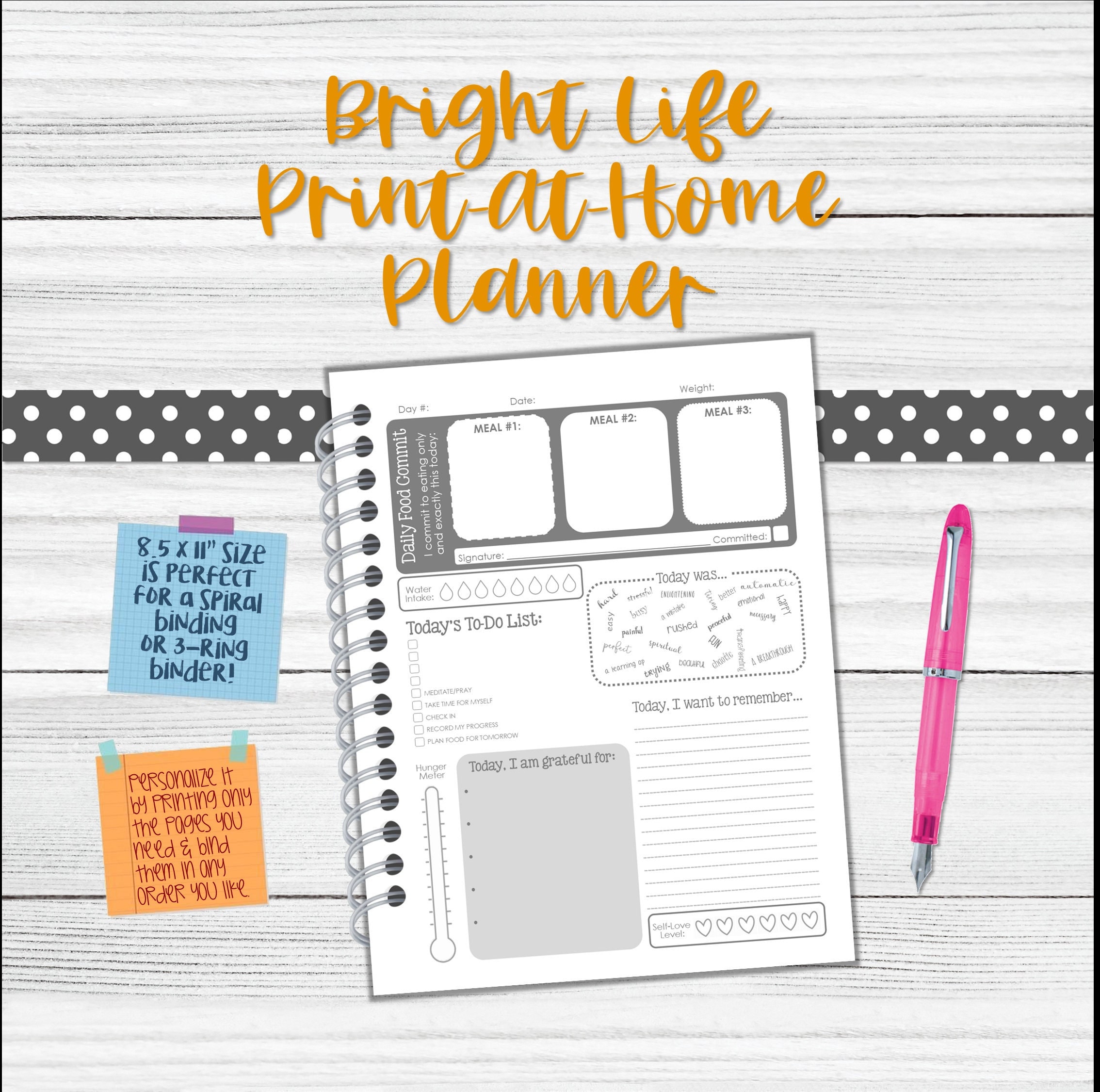 2b Mindset Tracker - Etsy