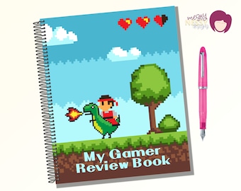 Gamer Review Journal: My Video Game Stats and Rankings Book