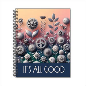 Mental Health Mood Journal: Spiral Bound Self-Care & Gratitude Journal