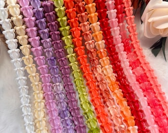 11×11mm Hawaiian Crown Flower Beads,WATERPROOF Resin & Coral Crown Flower Beads,For Garland Lei,Car Lei,Hawaiian Lei,Home Decor,Flower Beads