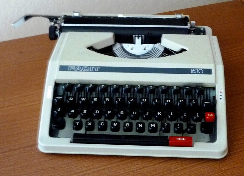 Facit typewriter manual Facit typewriter manual