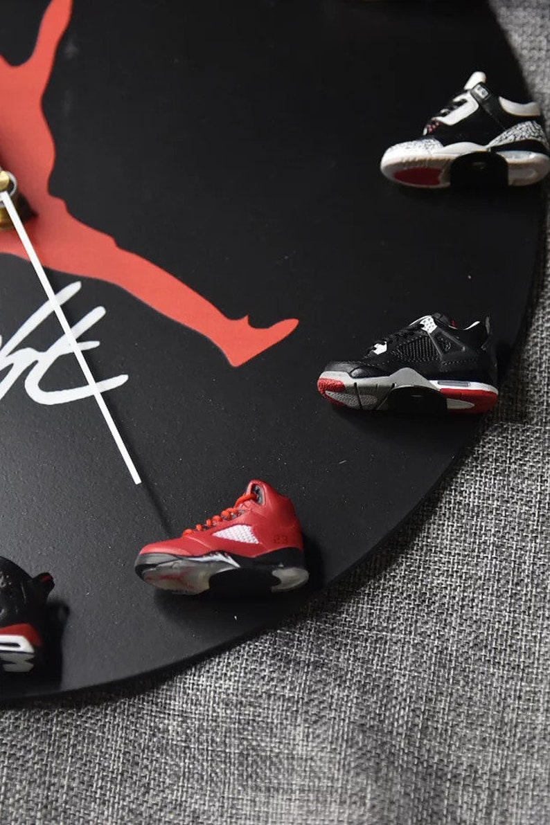 mini jordans clock