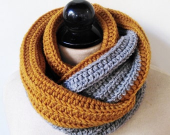 Infinity Scarf Crochet Pattern Scarf Pattern Infinity Scarf Crochet Neckwarmer Loop Scarf Pattern Crochet Scarf Cowl Pattern PDF Pattern