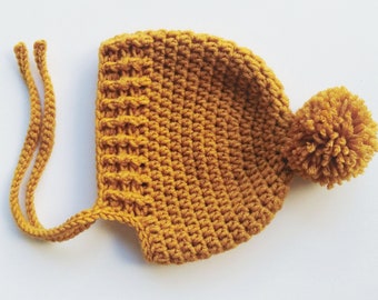 Modello facile per cappellino all'uncinetto: taglie da neonato a bambino (modello in PDF)