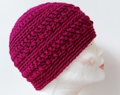 Easy Crochet Ribbed Beanie Hat Pattern Beginner Friendly Cozy PDF Pattern Stylish Gift Idea