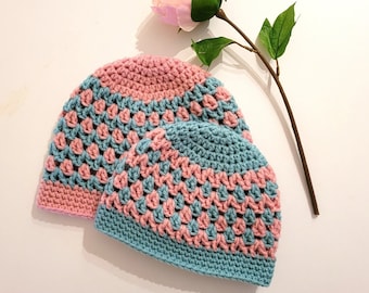 Easy Crochet pattern Crochet hat pattern PDF Hat Pattern Crochet beanie pattern Baby Women Men Kids (12-18 months-Child–Teen- Adult sizes)