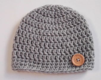 Patrón de gorro de ganchillo: Tallas desde recién nacido hasta adulto (patrón en PDF)