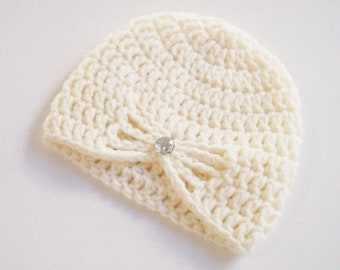 Crochet Pattern Baby Beanie Pattern Turban Hat Newborn Adult Sizes Beginner Friendly PDF Pattern Shower Gift