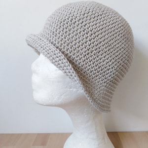 Bucket Hat Crochet PATTERN Easy Summer Hat Cotton Hat Pattern Beginner ...