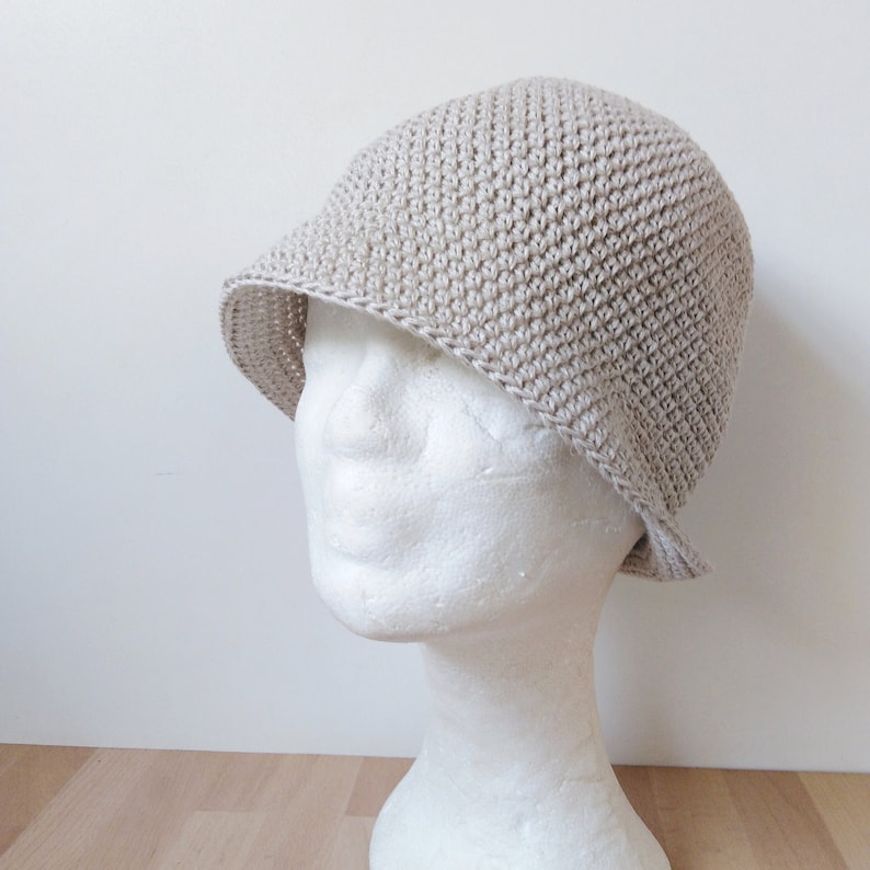 Bucket Hat Crochet PATTERN Easy Summer Hat Cotton Hat Pattern Etsy