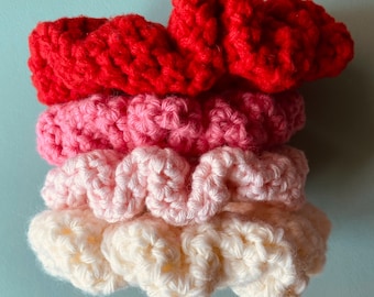 Crochet Scrunchie Pattern Easy Crochet Scrunchie Pattern Crochet Hairtie Pattern Beginners Pattern PDF US & UK Crochet Terms