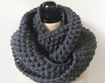 Infinity Scarf Crochet Pattern Scarf Pattern Infinity Scarf Crochet PDF Pattern Loop Scarf Pattern Crochet Scarf Puff Stitch Cowl Pattern