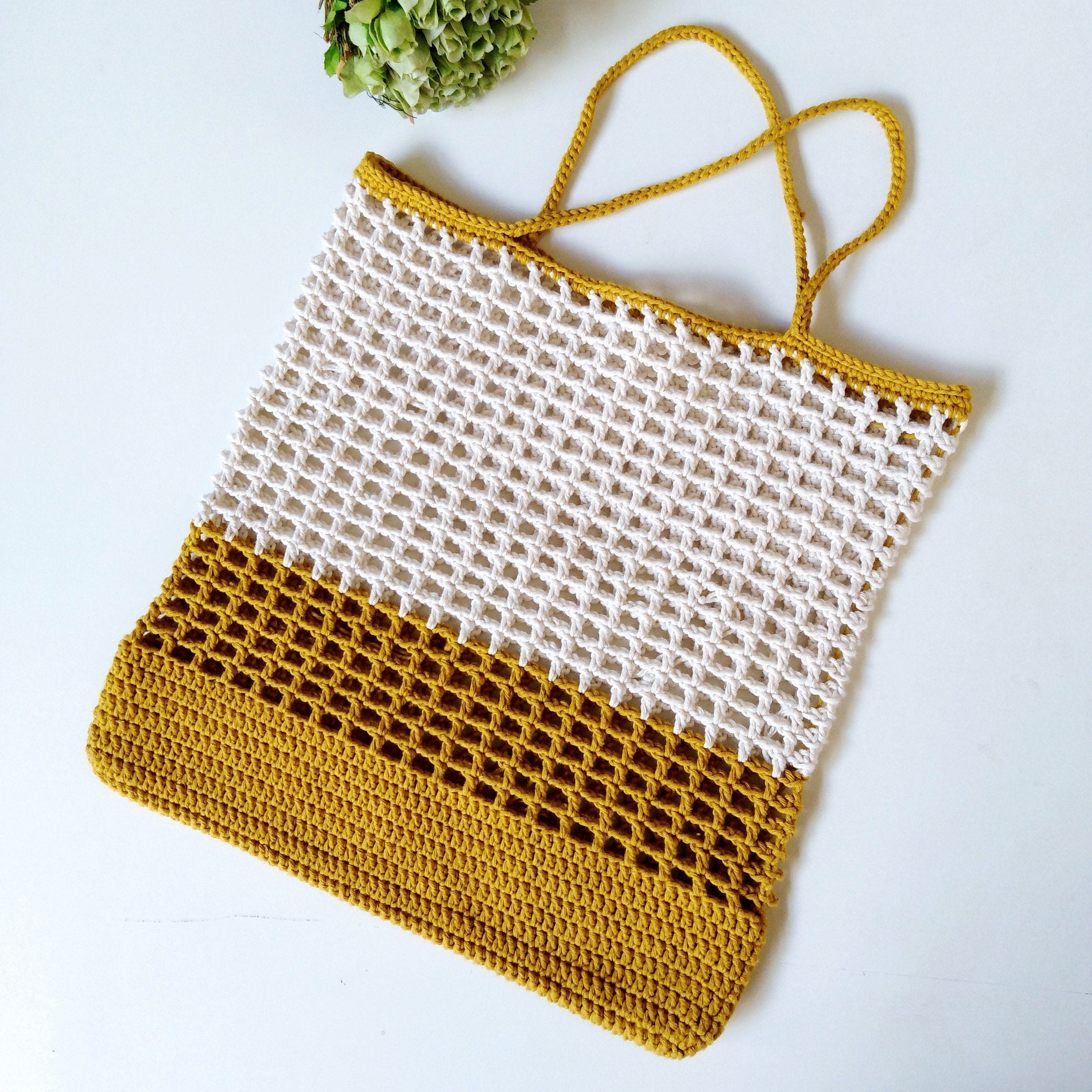 Market Bag Pattern Crochet Pattern Crochet Tote Bag Pattern - Etsy