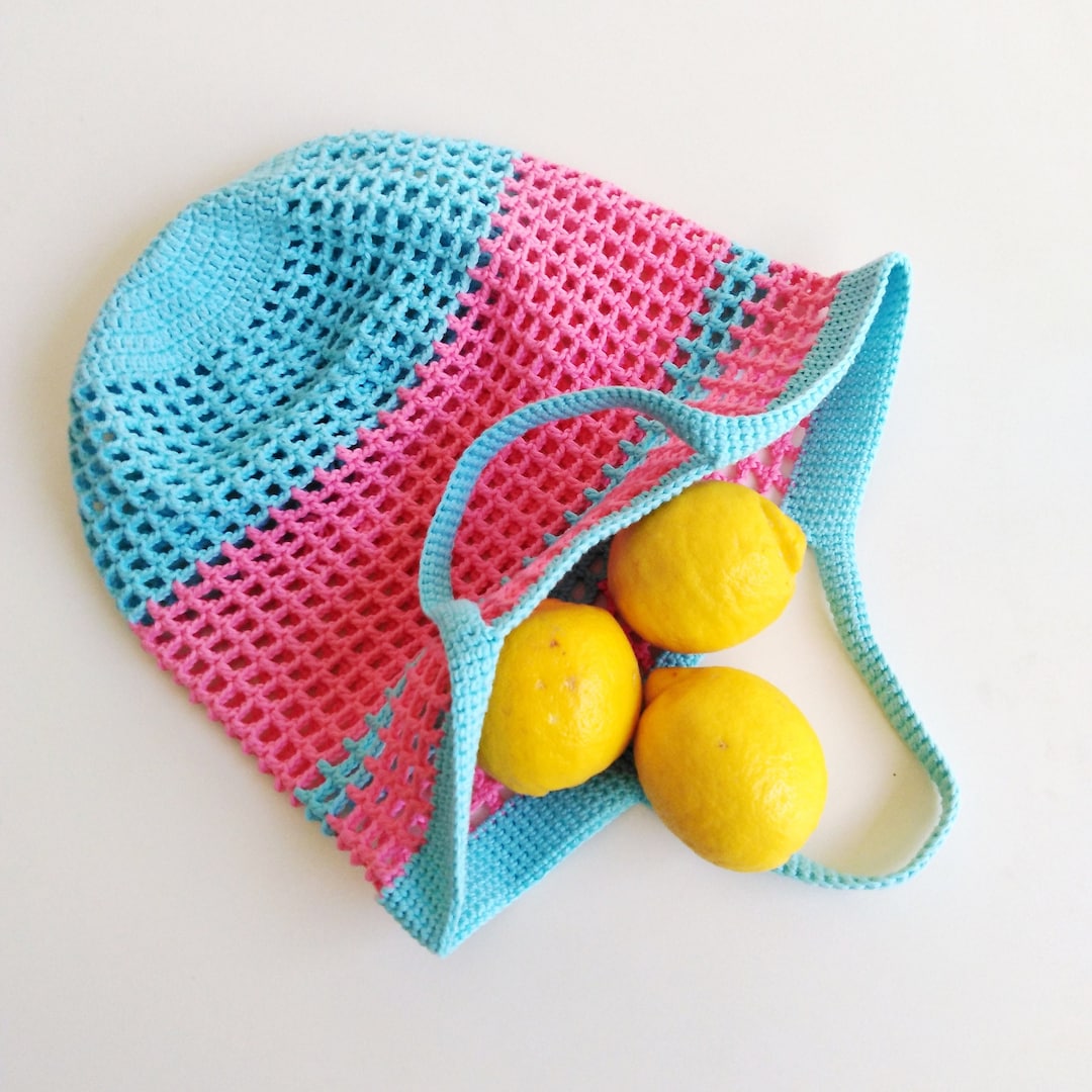 Market Bag Crochet Pattern PDF Beginner Friendly Crochet Tote Bag ...