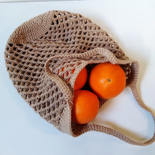 Sac de marché Motif Crochet motif Crochet sac fourre-tout motif Crochet sac sac à bandoulière Farmers marché sac Beachy boho sac Crochet produit sac