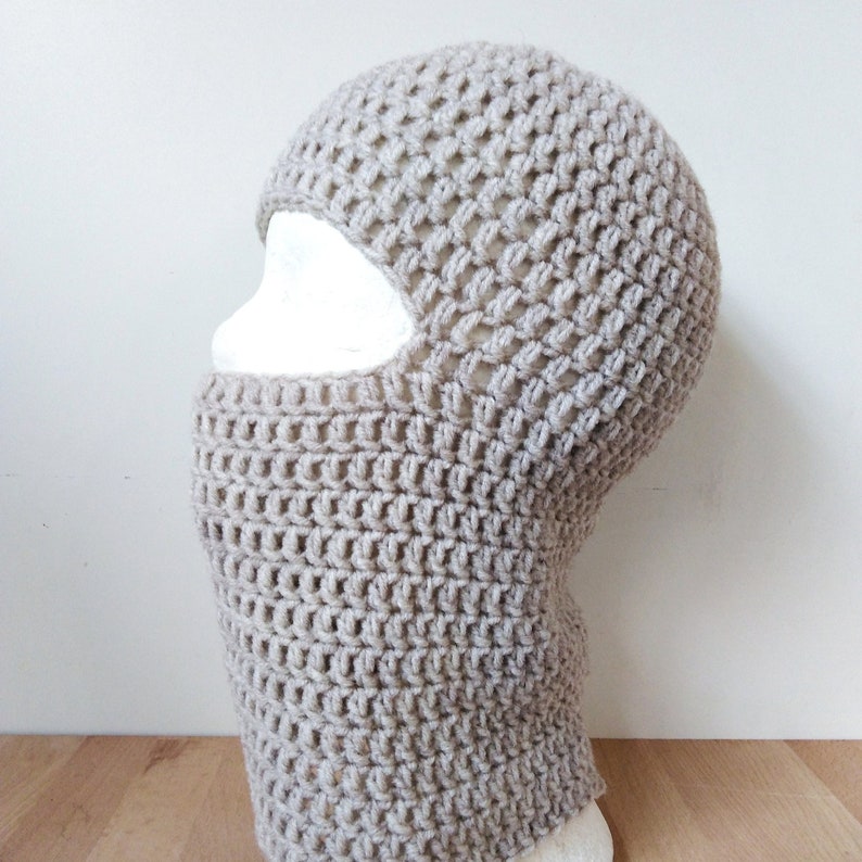 Balaclava crochet pattern Crochet Ski Mask Pattern Crochet Balaclava Pattern Toddler-ChildTeen Adult sizes Instant Download PDF Pattern image 1