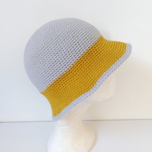 Simple Bucket Hat PATTERN Crochet Pattern Summer Hat Cotton Hat Pattern Foldable Hat Beach Hat Pattern Sun Hat Pattern Easy Women Hat