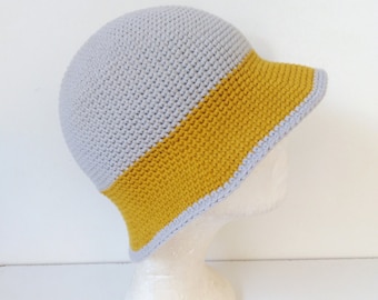 Simple Bucket Hat PATTERN Crochet Pattern Summer Hat Cotton Hat Pattern Foldable Hat Beach Hat Pattern Sun Hat Pattern Easy Women Hat