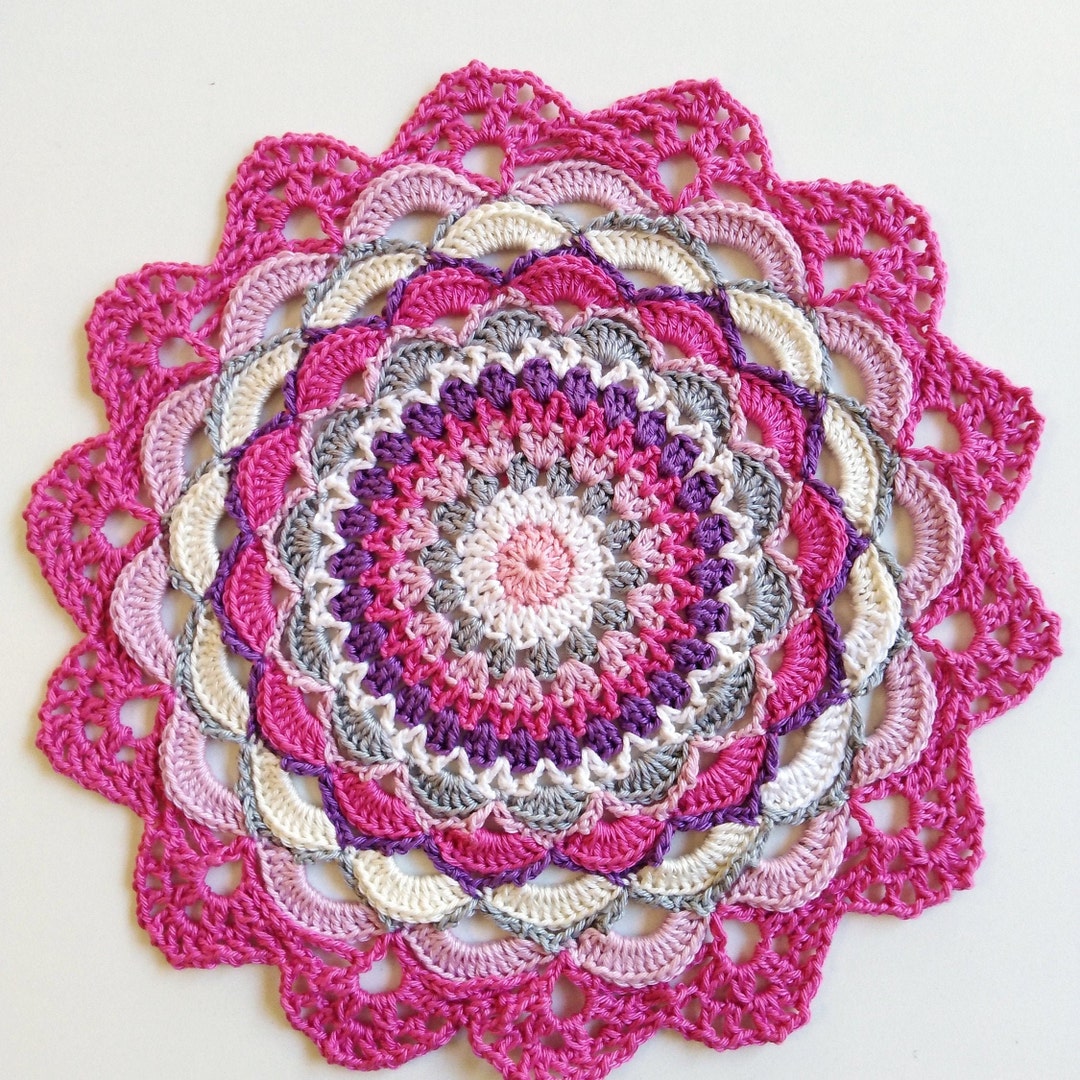Mandala Pattern Crochet Pattern Mandala Flower African Flower Mandala