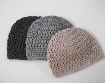 Easy Crochet pattern,Crochet hat pattern,Beanie Pattern,PDF Crochet beanie,Instructions for Newborn Baby Kids Adults Sizes,Instant download