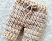 Crochet Baby Pants Pattern Photo Prop Newborn to 12M Beginner PDF Baby Gift