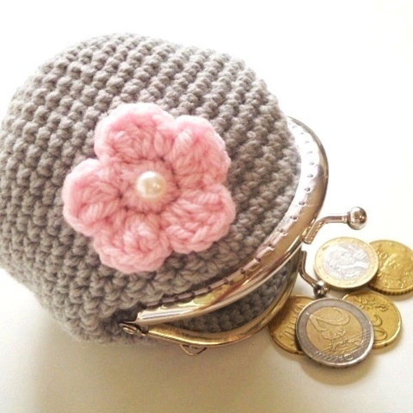 Crochet Coin Purse PATTERN Easy Crochet Pattern PDFCrochet Change Purse Pattern Crochet Wallet Pattern Coin Purse Pattern Téléchargement instantané