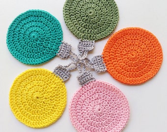 Crochet Christmas ornaments pattern Christmas tree ball patterns crochet Christmas tree decor pattern Easy crochet pattern PDF pattern