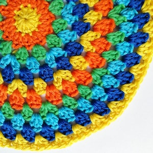 Mandala crochet PATTERN Crochet Mandala Table Decor Sunny Mandala Meditation Instant download Crochet Mandala Pattern PDF Pattern Beginners