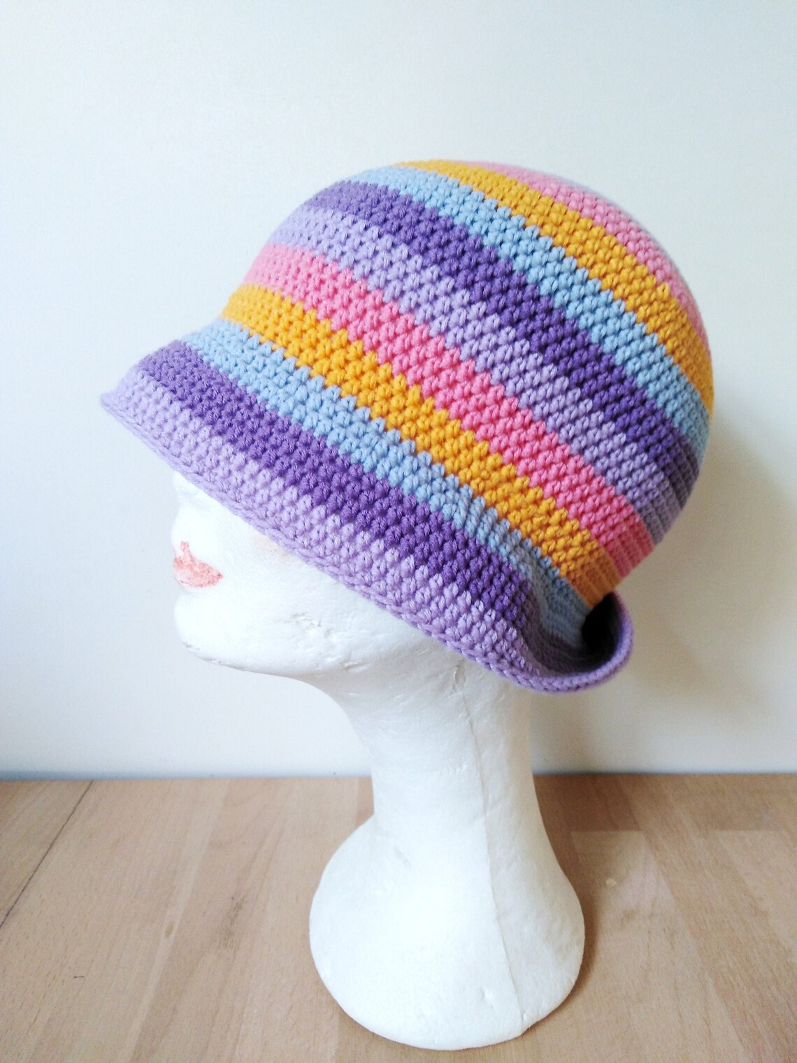 Crochet Bucket Hat Pattern Crochet Pattern PDF Crochet Hat Etsy