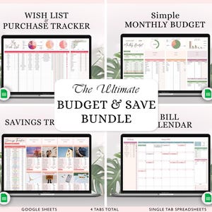 Budget Tabelle Bundle Wunschliste Einkauf Tracker Tabelle Google Sheets Vorlage Monatliches Budget Ersparnisse Tracker Rechnungskalender