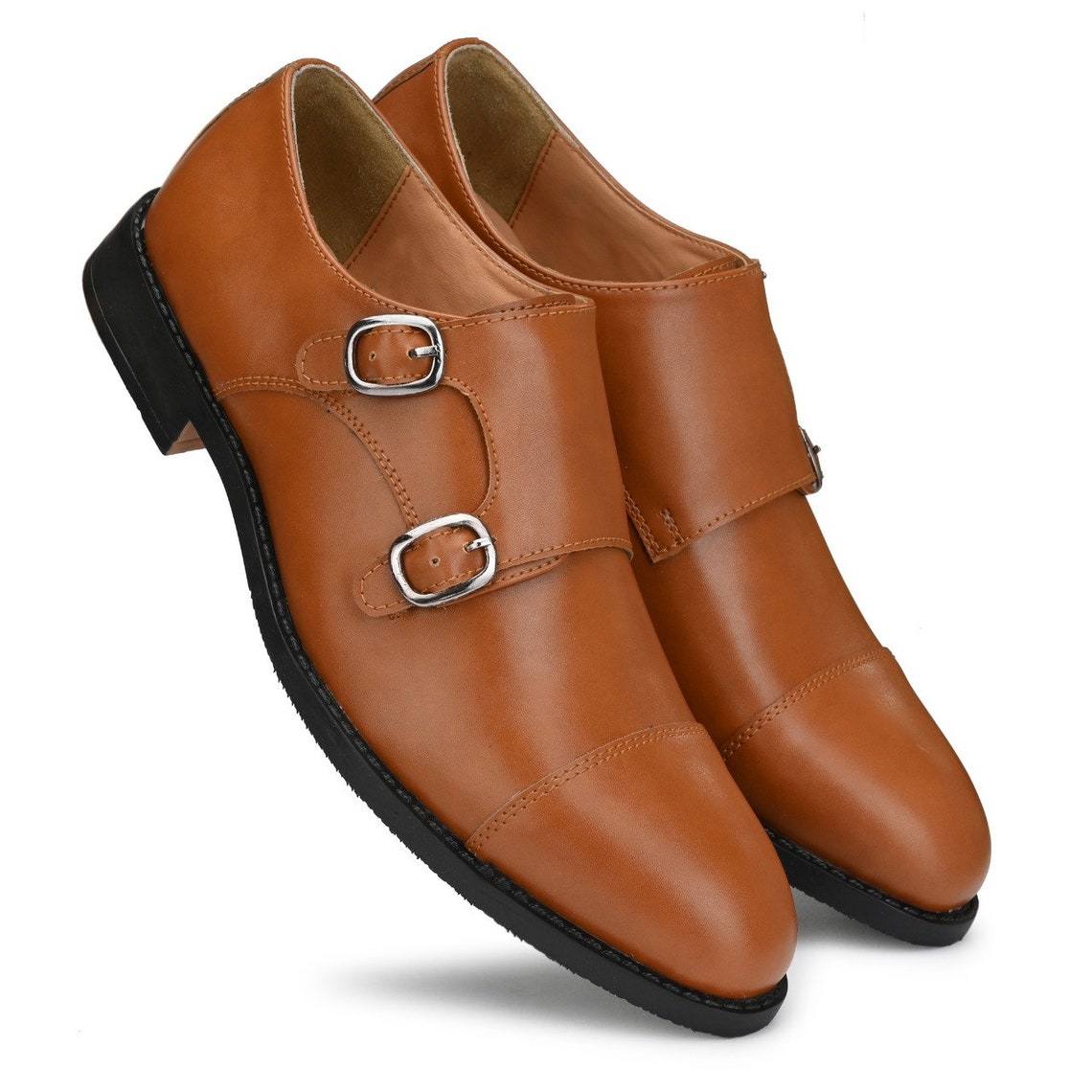 mens twin monk shoes