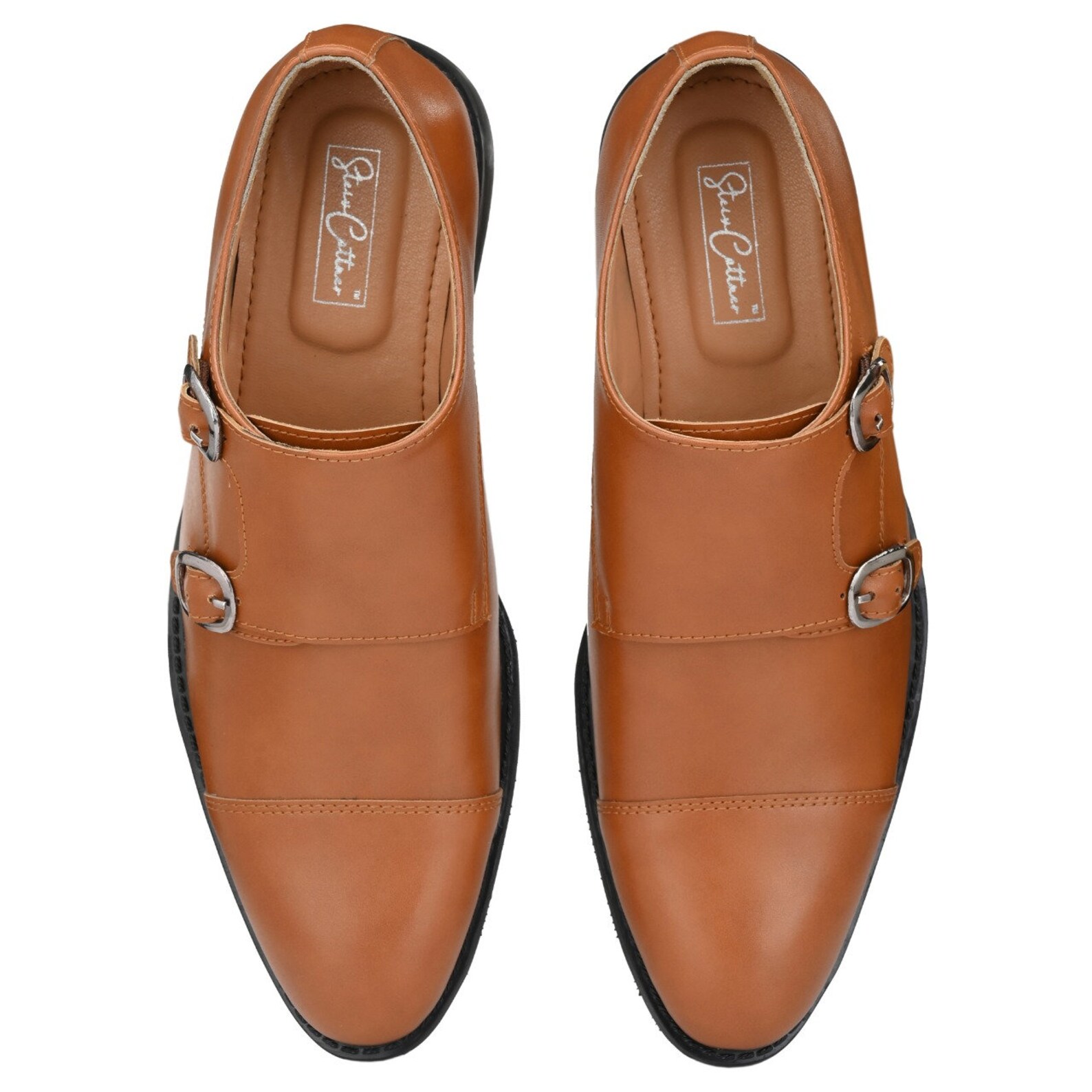 mens twin monk shoes