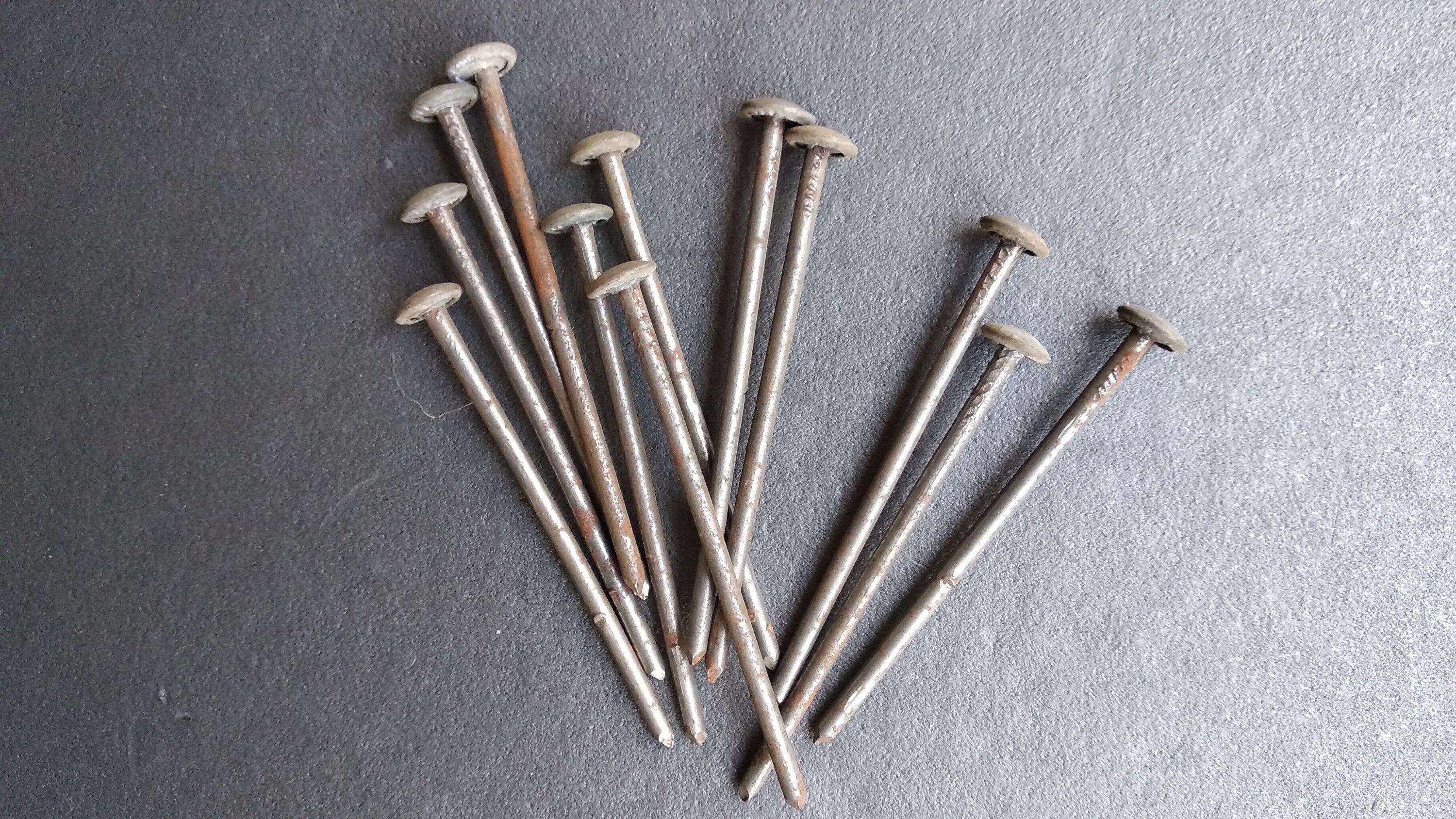 12 Long 5'' Rustic Nails Set Craft DIY Metal Craft Etsy