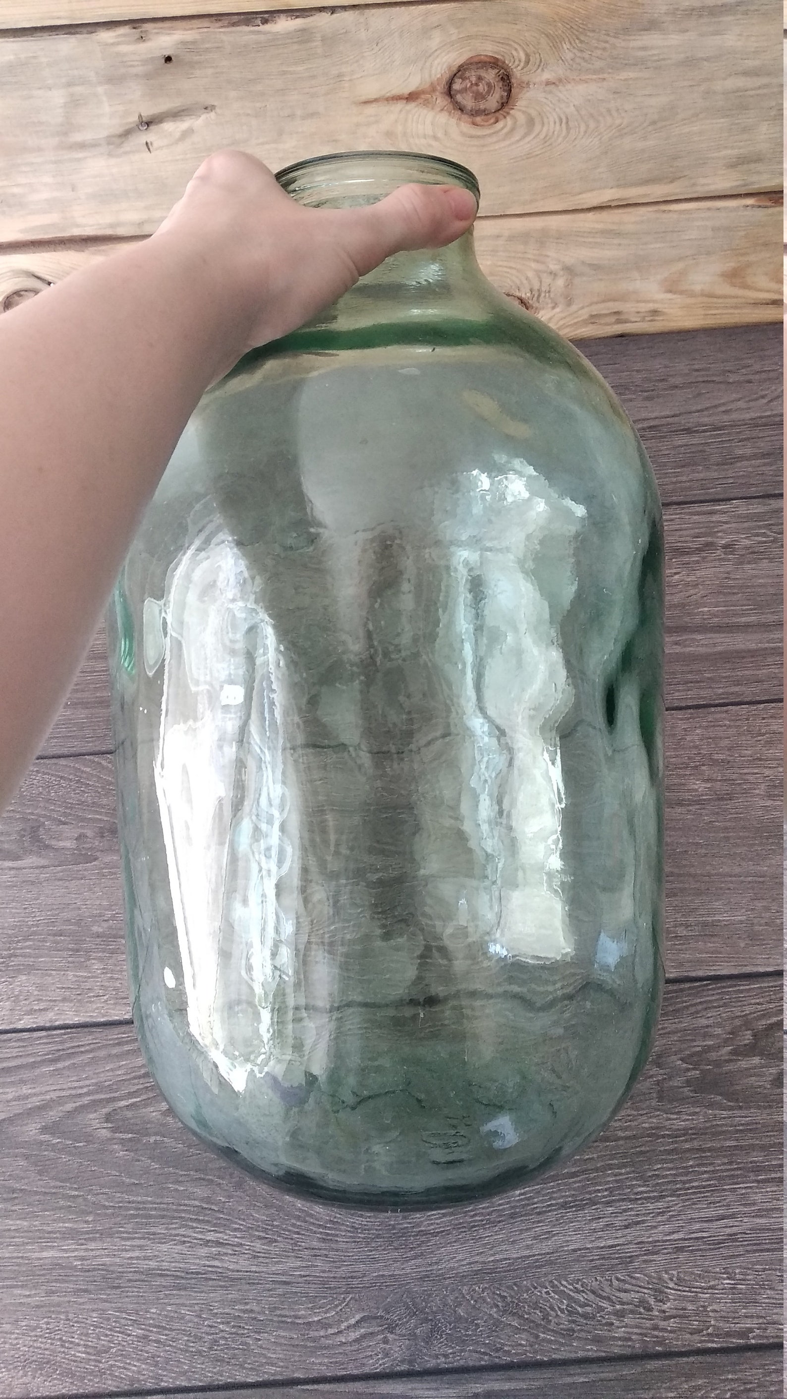 Vintage Large Very Big 10 Liters Glass Jar Jumbo Retro Vase Etsy